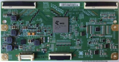 T-CON  SAMSUNG / HV550QUBB10 / 1052 / HV550QUBB10 / HV550QUB-B10 / 47-6021038 / MODELO UN55HU6840FXZA KS02	 / PANEL CY-GH055HGEV4H